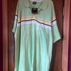 Men's Green Polo Shirt Polo Starbury XXL New